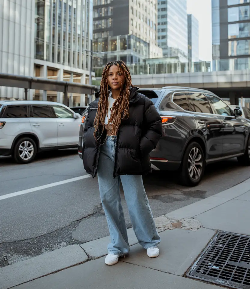 winter outfits blackgirl streetwear Oversized Streetwear Energy