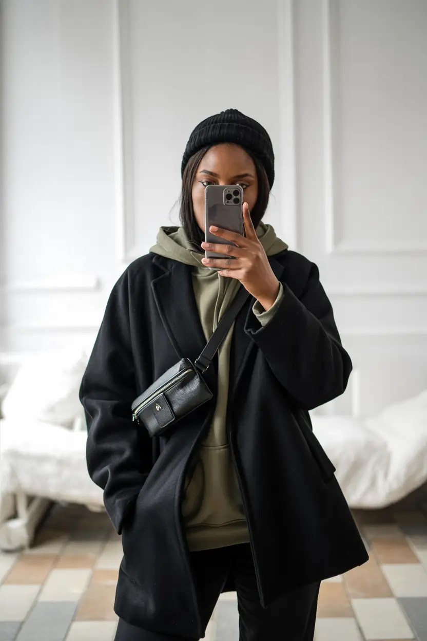 winter outfits blackgirl casual streetwear Streetwear with a Twist