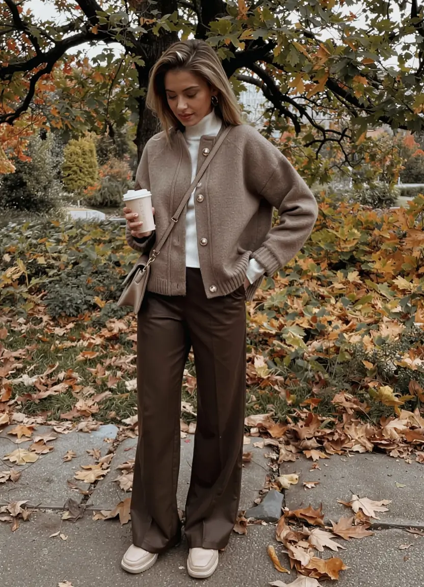 fall outfits ideas for women Relaxed Park Stroll Style