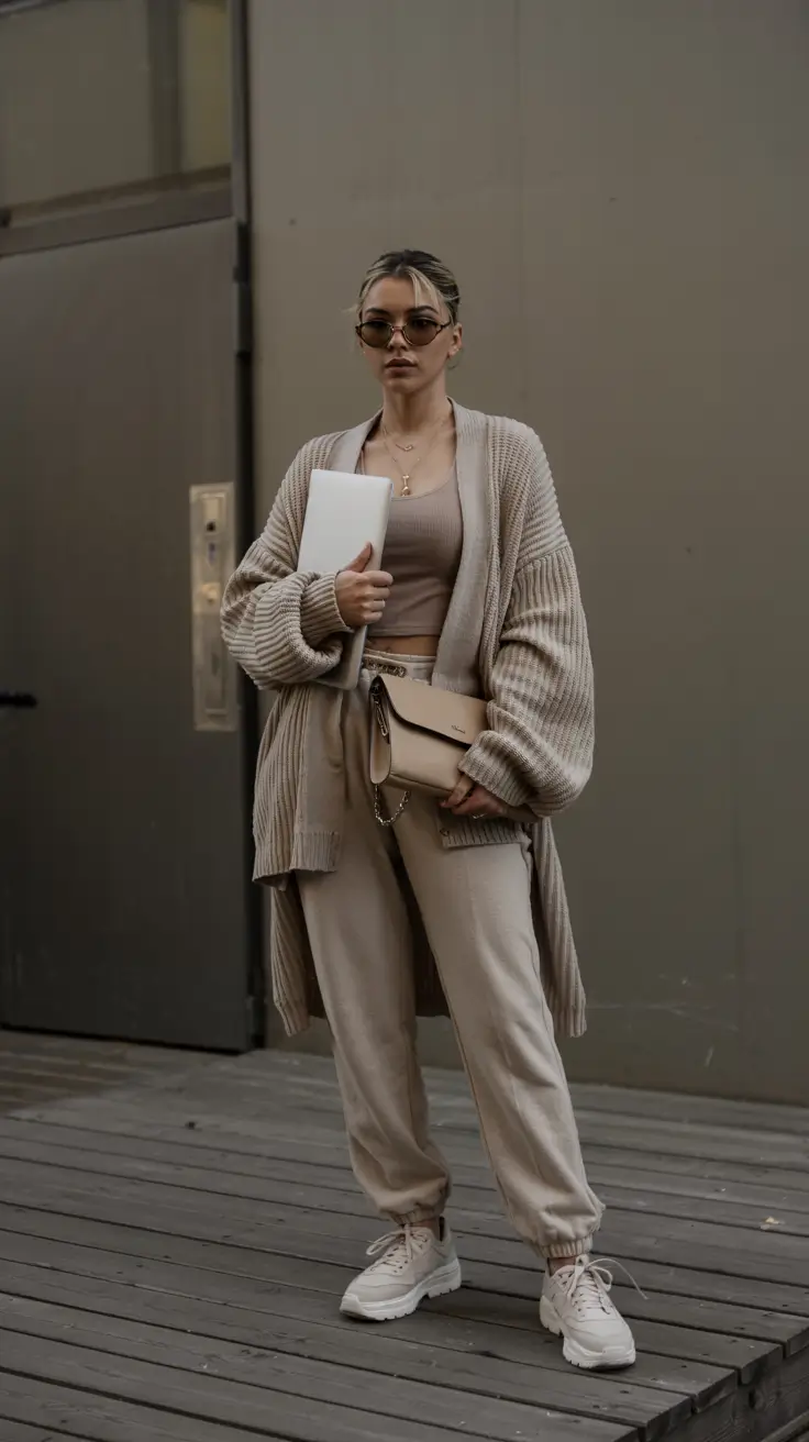 fall outfits ideas for women Effortless Lounge-Ready Knits