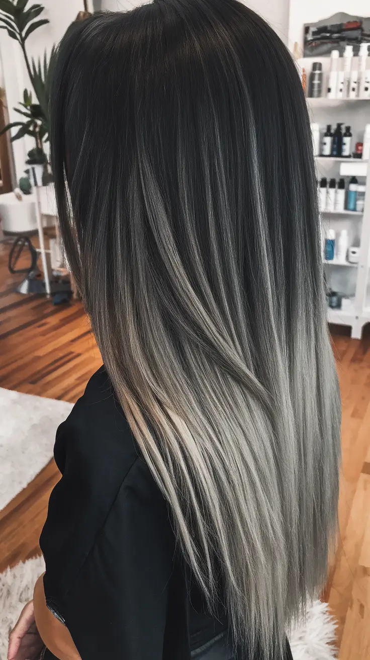 hair colors for winter skin Steel Gray Dimension