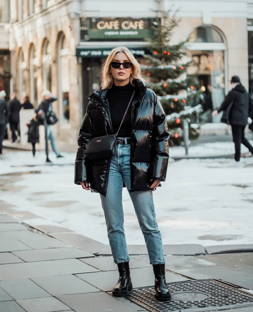 trendy winter outfits 2025 City-Ready Gloss