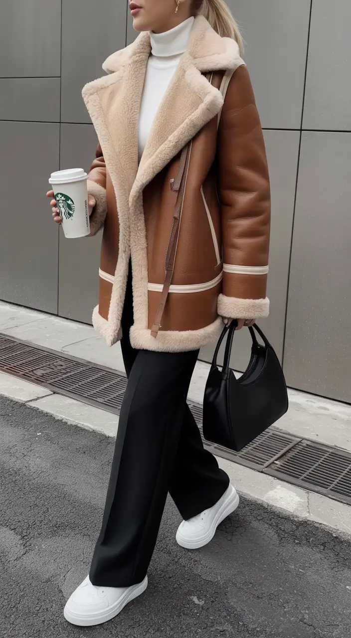 winter fashion outfits classy Effortless Coffee Run Elegance