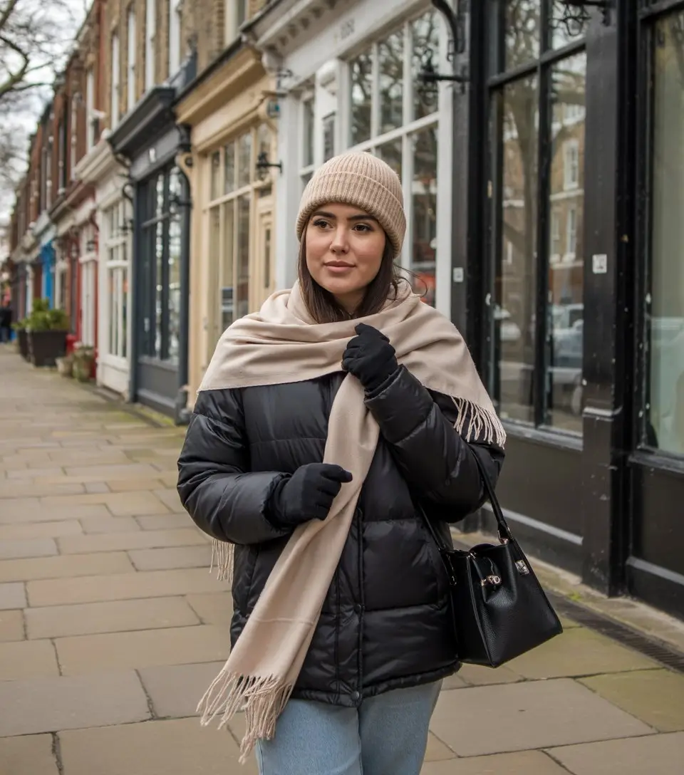 winter going out outfits Street Smart with Neutrals