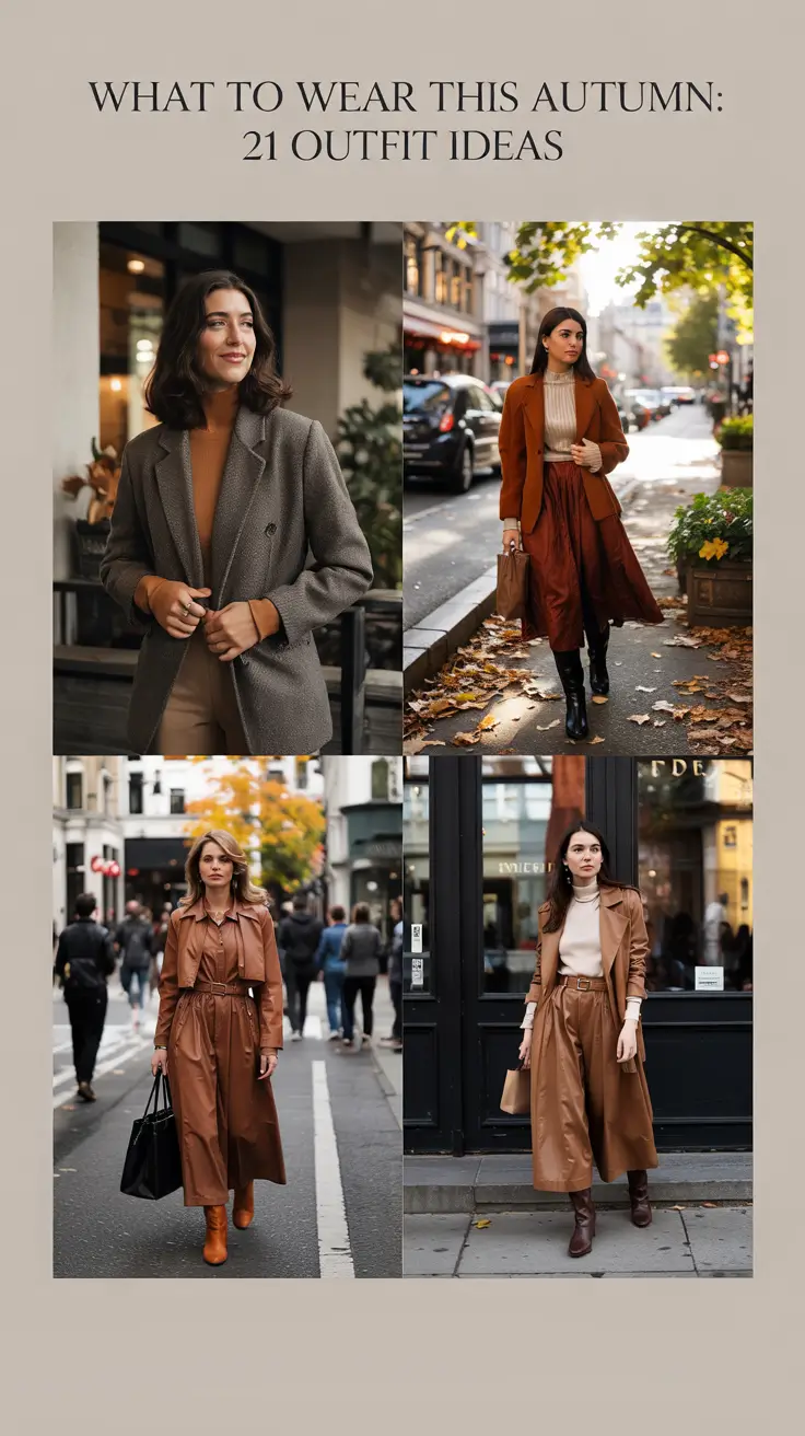What to Wear This Autumn: Outfits Ideas 2025 to Embrace the Aesthetic Classy Vibe