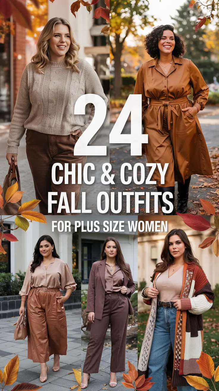 Chic & Cozy Fall 2025 Outfits for Plus Size Women: Inspo for Every Occasion