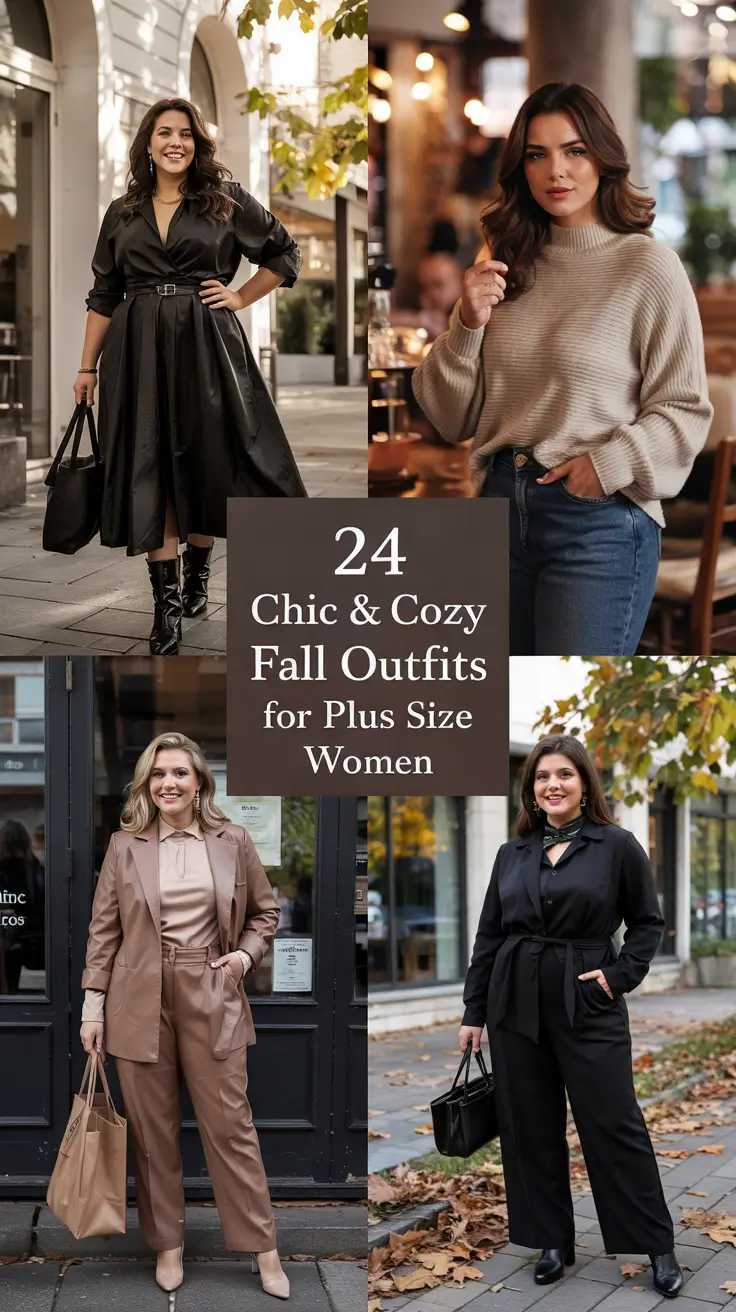 Chic & Cozy Fall 2025 Outfits for Plus Size Women: Inspo for Every Occasion