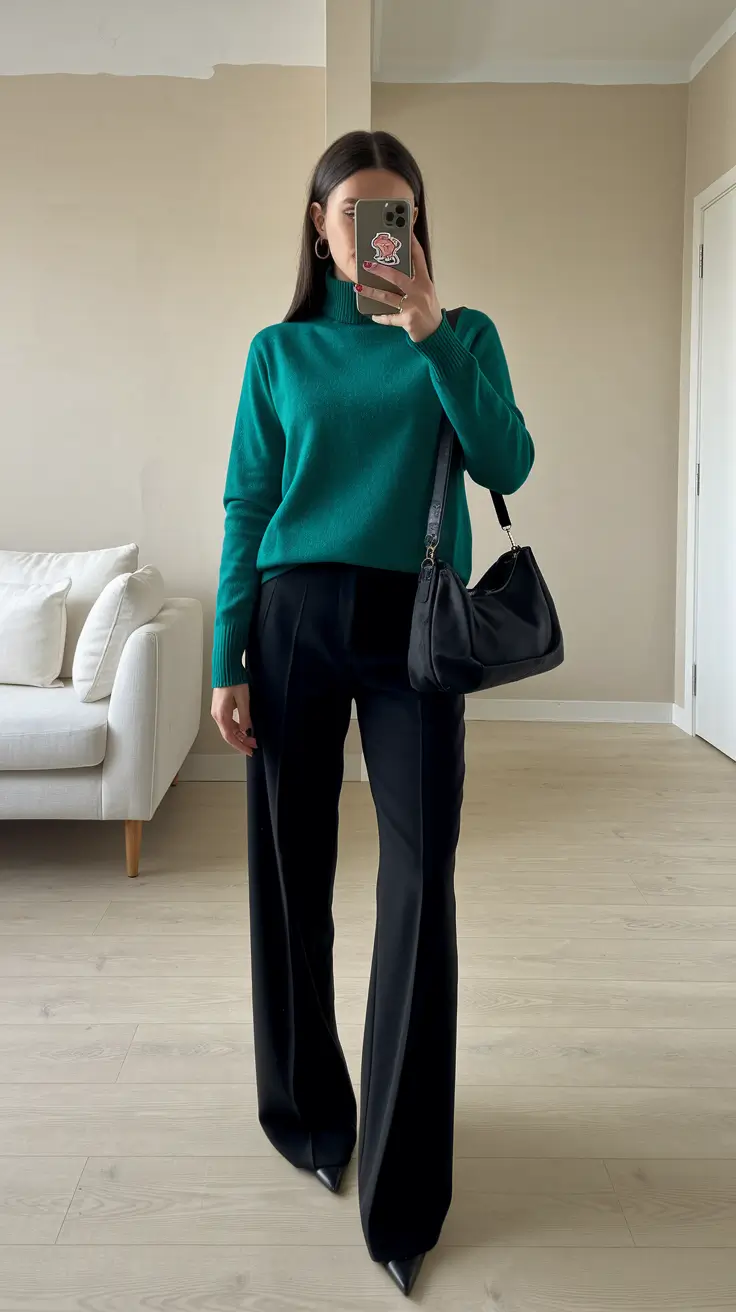 trendy fall outfits 2025+Statement Color That’s Surprisingly Versatile