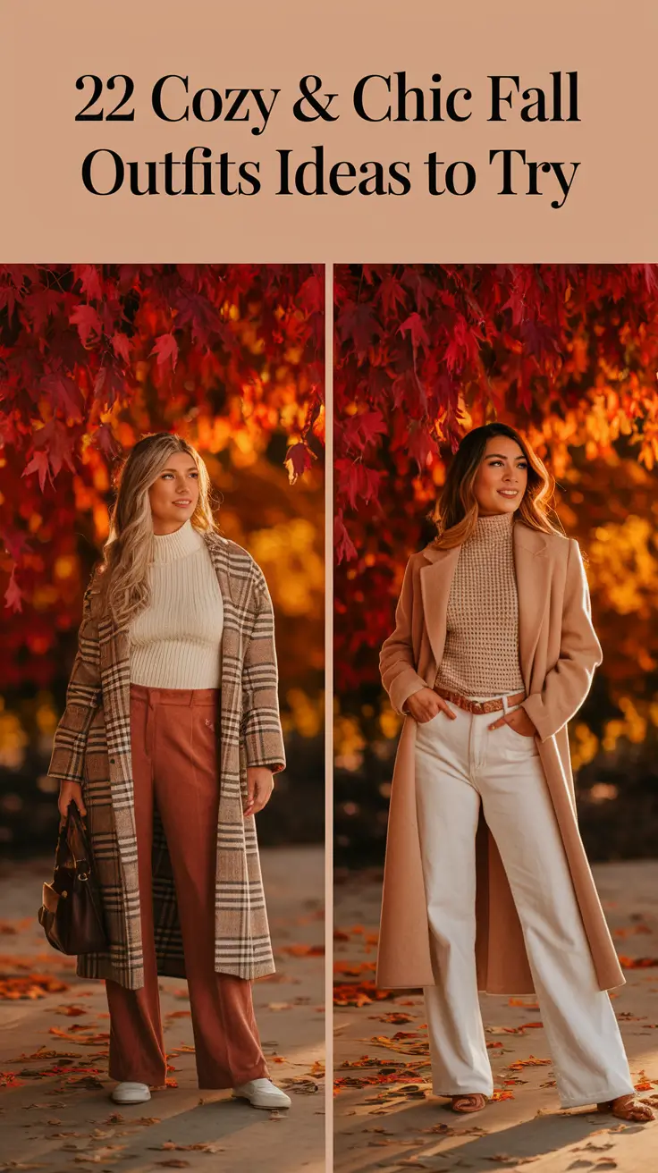 Cozy & Chic Fall Outfits Ideas to Try in 2025: Inspo for Every Aesthetic