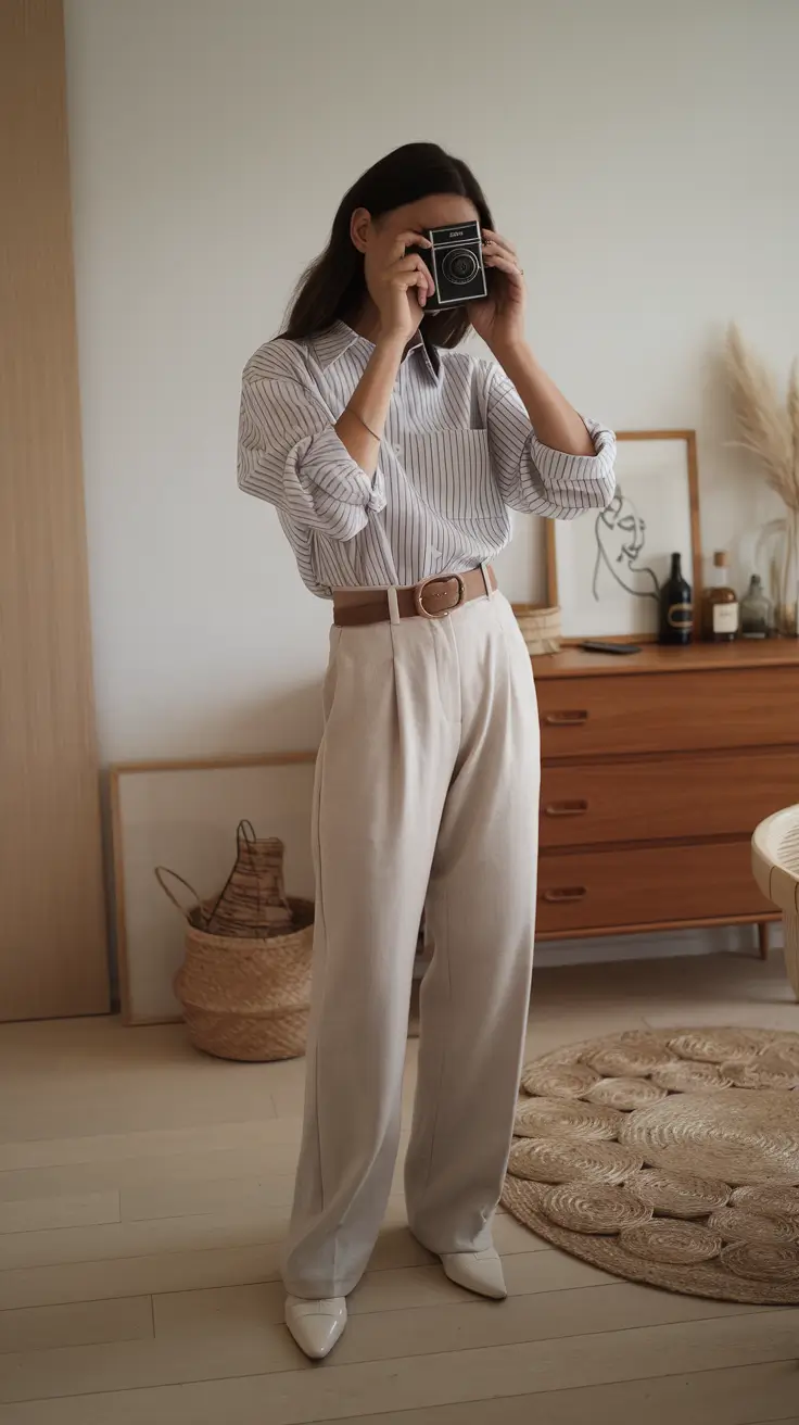 fall fashion inspo women Soft Power: The Calm Energy of Minimalist Layers