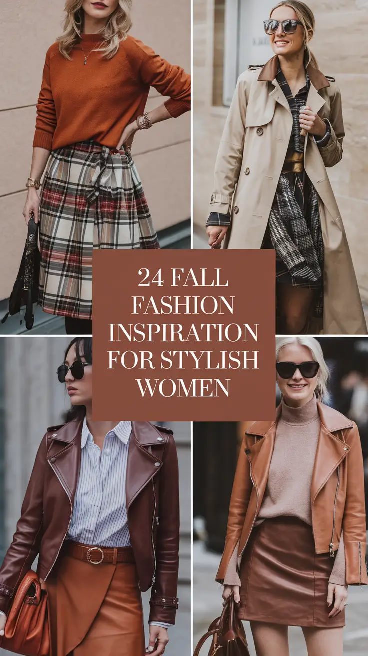 Fall 2025 Fashion Inspiration for Stylish Women: Chic, Comfortable & Confident Looks for the Season