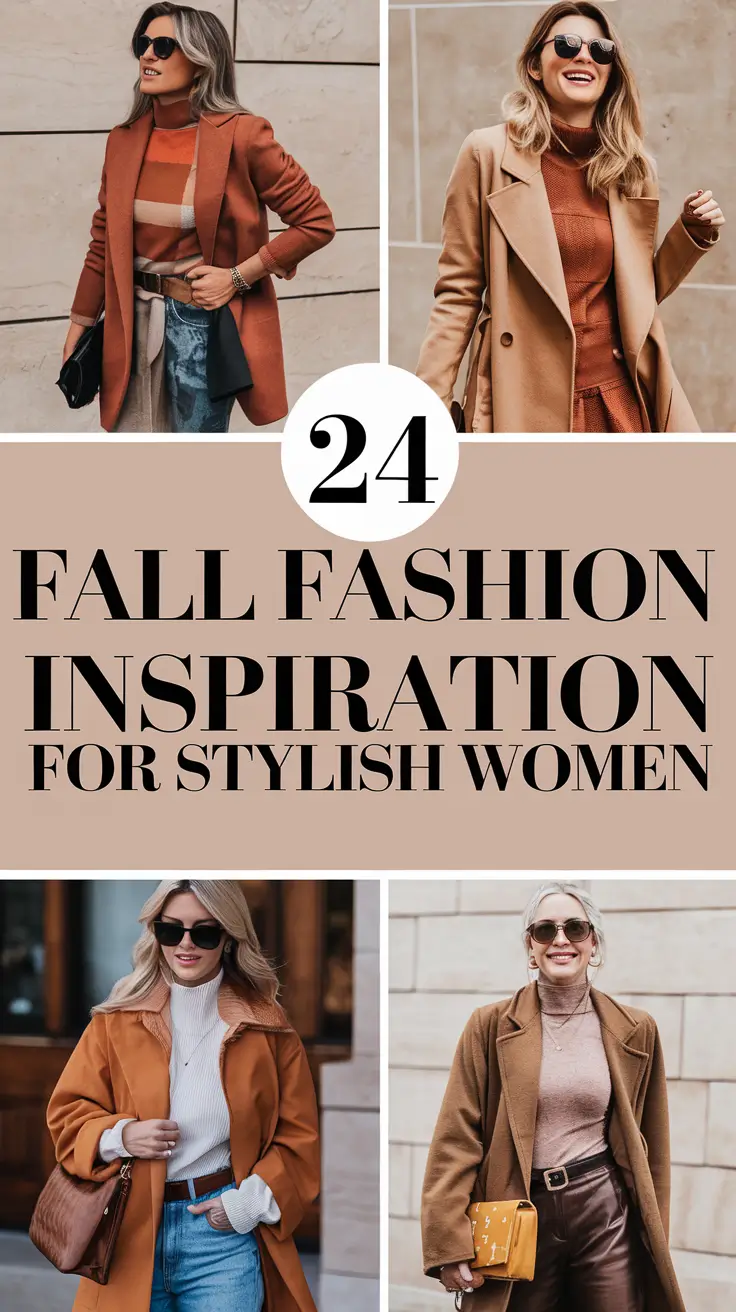 Fall 2025 Fashion Inspiration for Stylish Women: Chic, Comfortable & Confident Looks for the Season