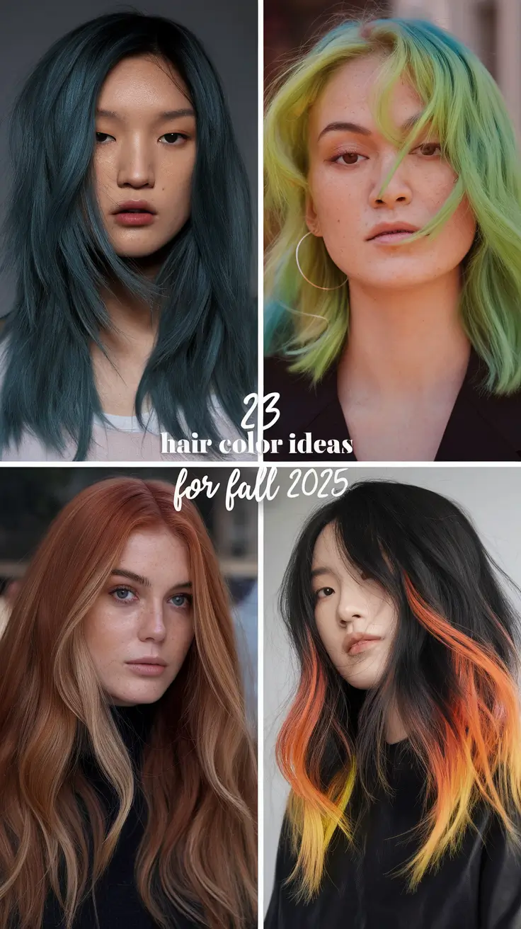 Hair Color Ideas for Fall 2025: Cozy, Bold & Chic Trends for Brunettes and Blondes
