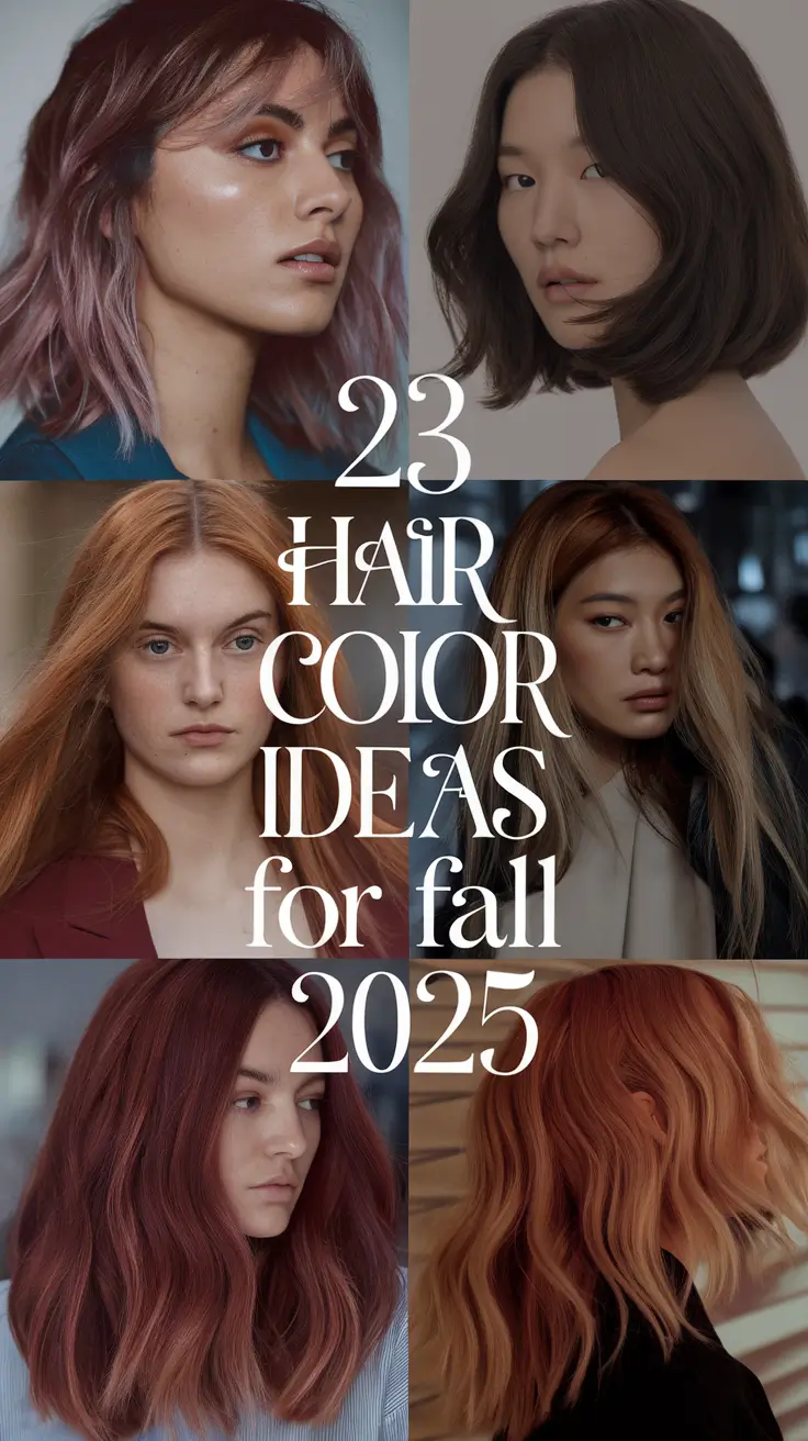 Hair Color Ideas for Fall 2025: Cozy, Bold & Chic Trends for Brunettes and Blondes