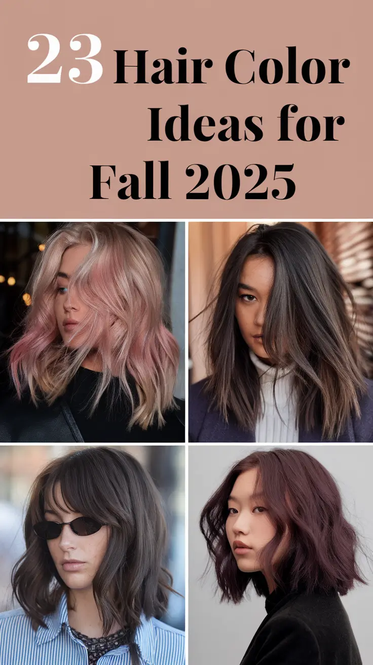 Hair Color Ideas for Fall 2025: Cozy, Bold & Chic Trends for Brunettes and Blondes