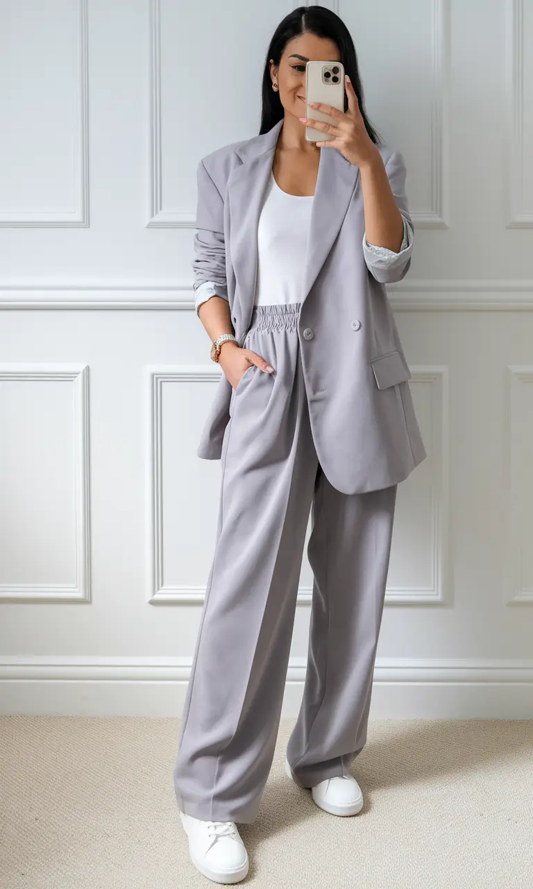 fall business casual outfits Modern Uniform with a Feminine Twist