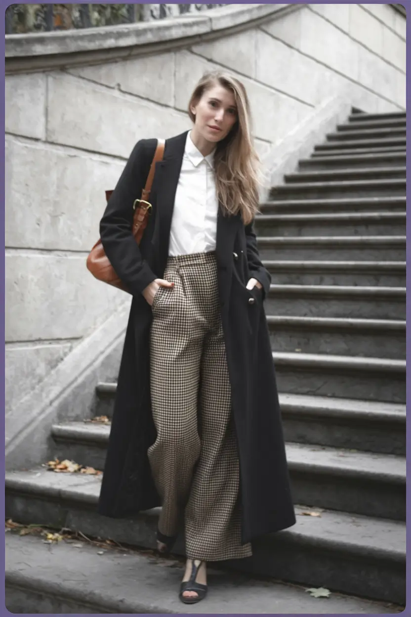fall old money outfits pants tailored-heritage-on-the-steps