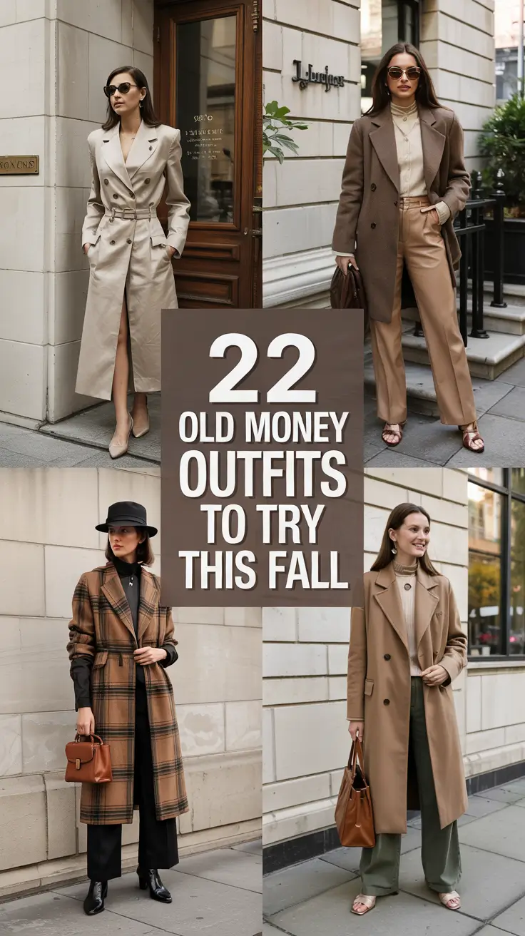 Old Money Outfits to Try This Fall 2025: Timeless Looks with Modern Charm