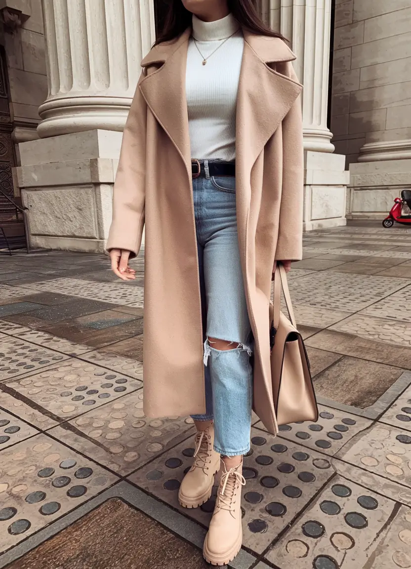 dress to impress fall Modern Romantic Utility