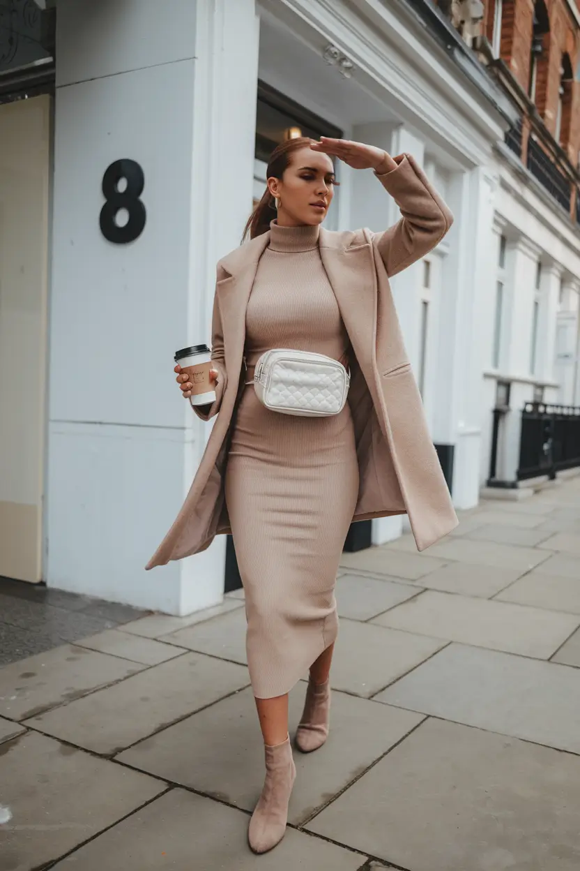 autumn outfits dress Soft Power in a Single Hue