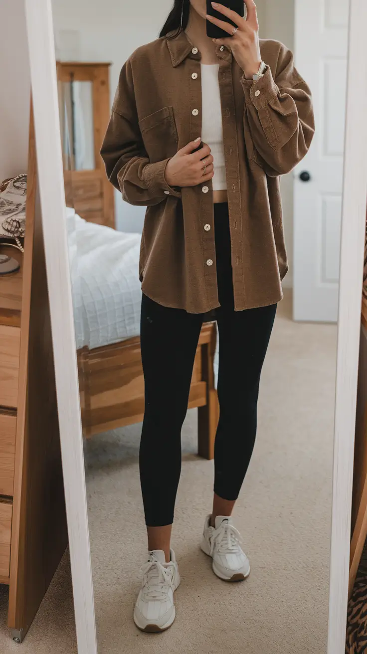 autumn outfits Korea The Soft Shacket Shift