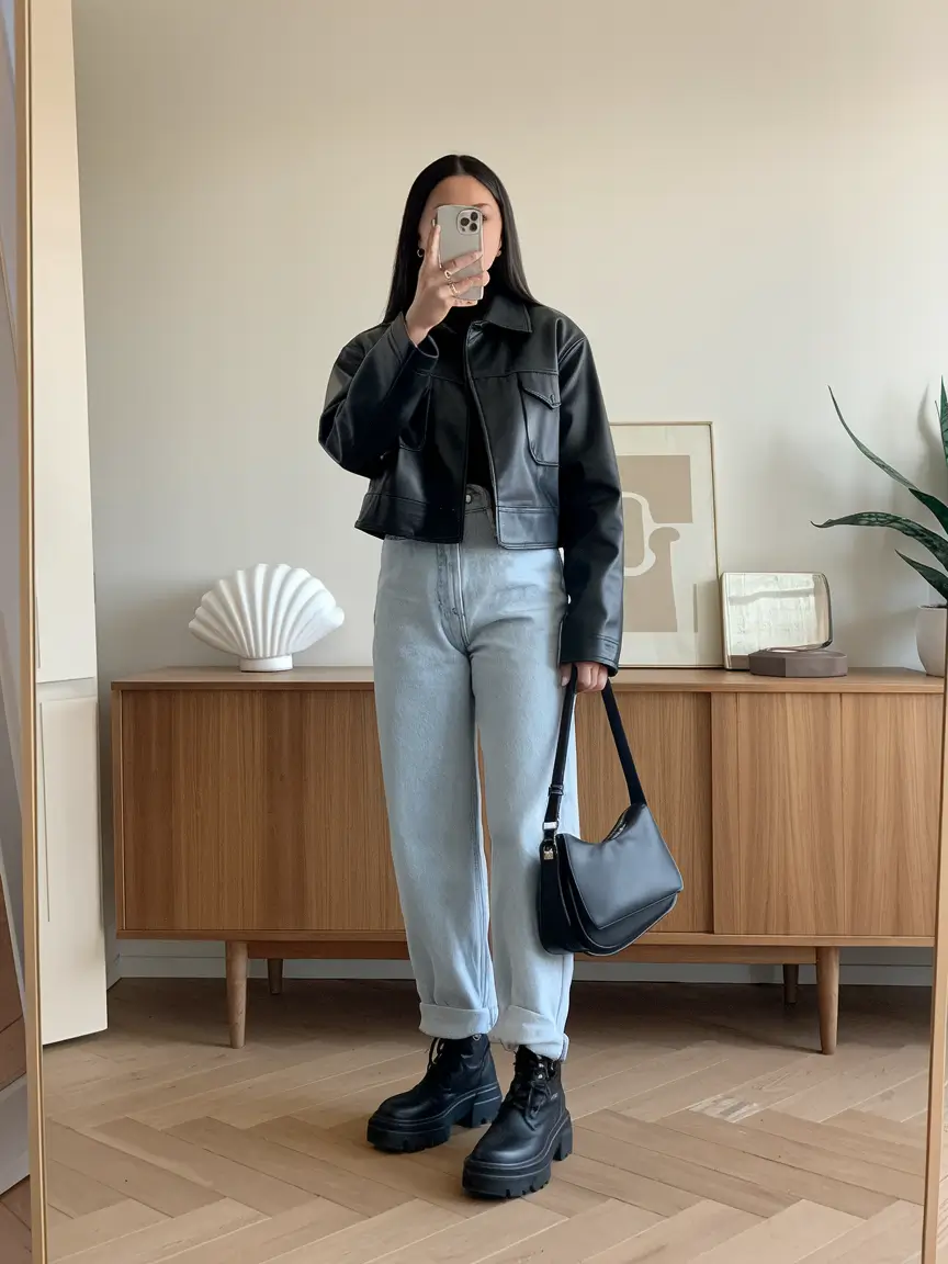 2025 trends casual Rebellious Utility with a Clean Edge