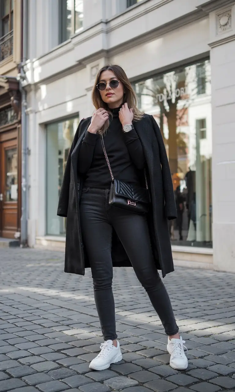 autumn outfits casual All Black, All Class, No Effort