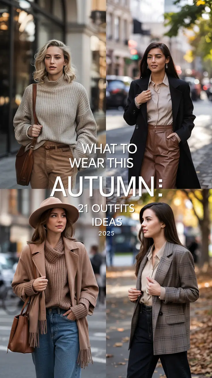 What to Wear This Autumn: Outfits Ideas 2025 to Embrace the Aesthetic Classy Vibe