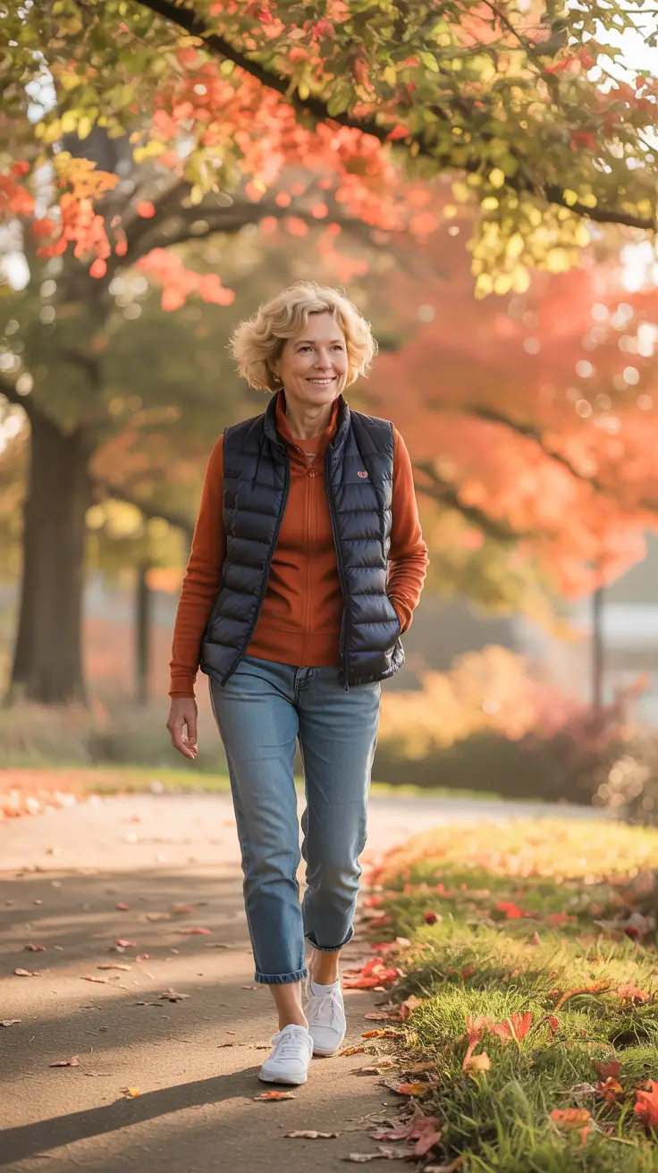 cute fall outfits for women Golden Hour Layers for Autumn Walks