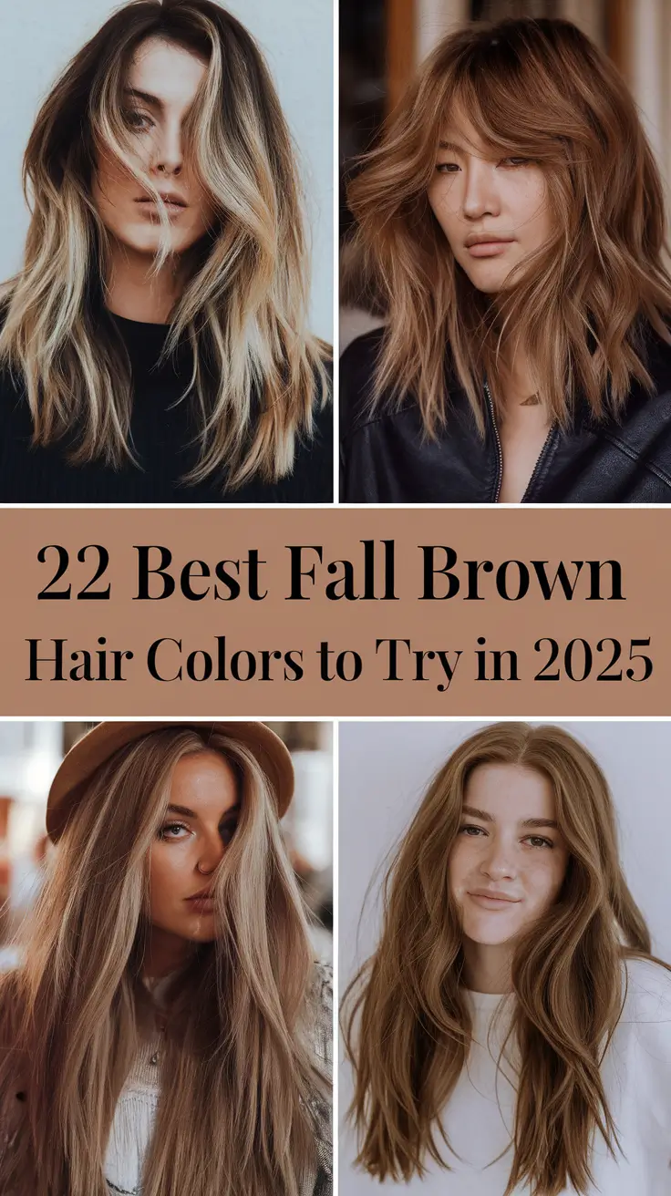 Best Fall Brown Hair Colors to Try in 2025: Pretty Brunette Ideas for Every Vibe