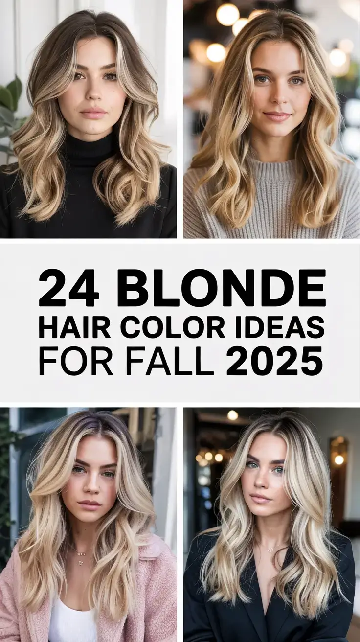 Blonde Hair Color Ideas for Fall 2025: Fresh Balayage & Caramel Trends to Try Now