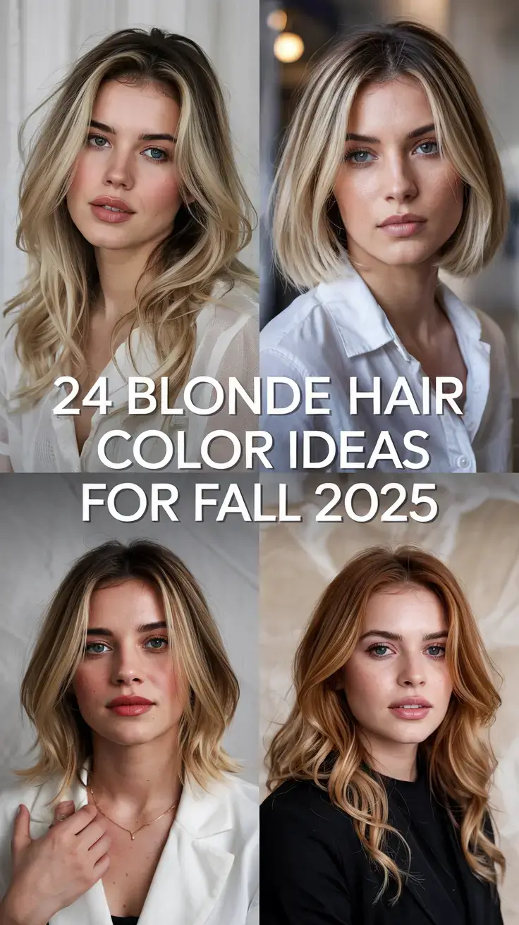 Blonde Hair Color Ideas for Fall 2025: Fresh Balayage & Caramel Trends to Try Now