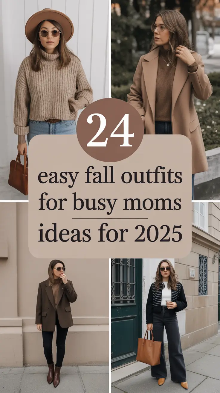 Easy Fall Outfits for Busy Moms – Ideas for 2025