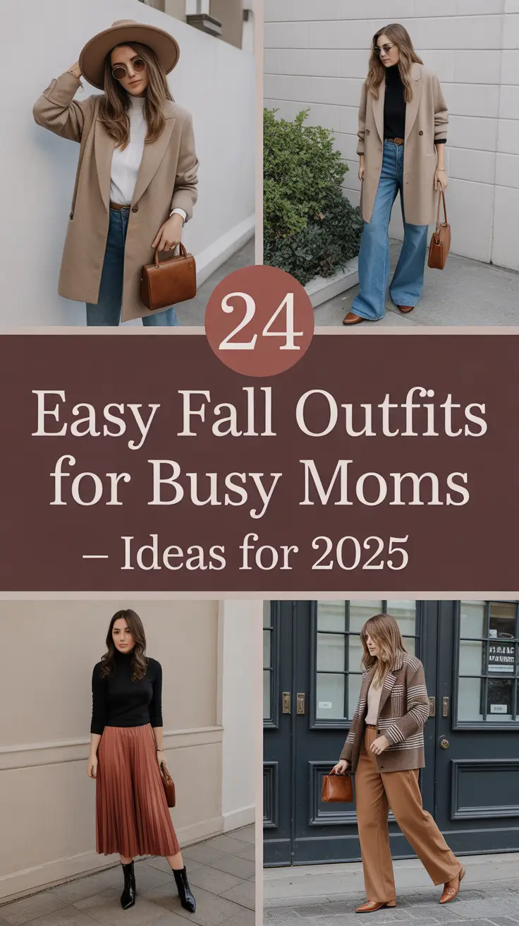 Easy Fall Outfits for Busy Moms – Ideas for 2025