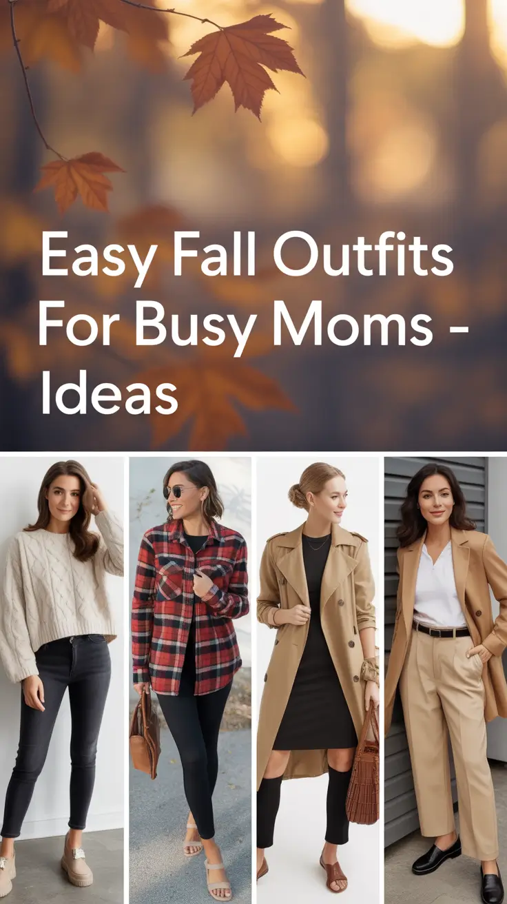 Easy Fall Outfits for Busy Moms – Ideas for 2025
