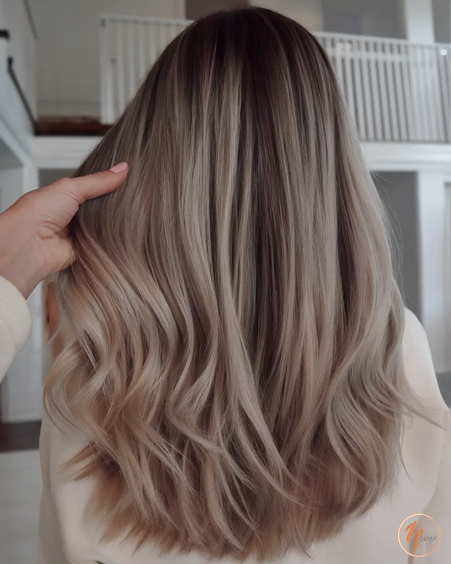 haircuts Root Melt with Smoky Blonde Ends