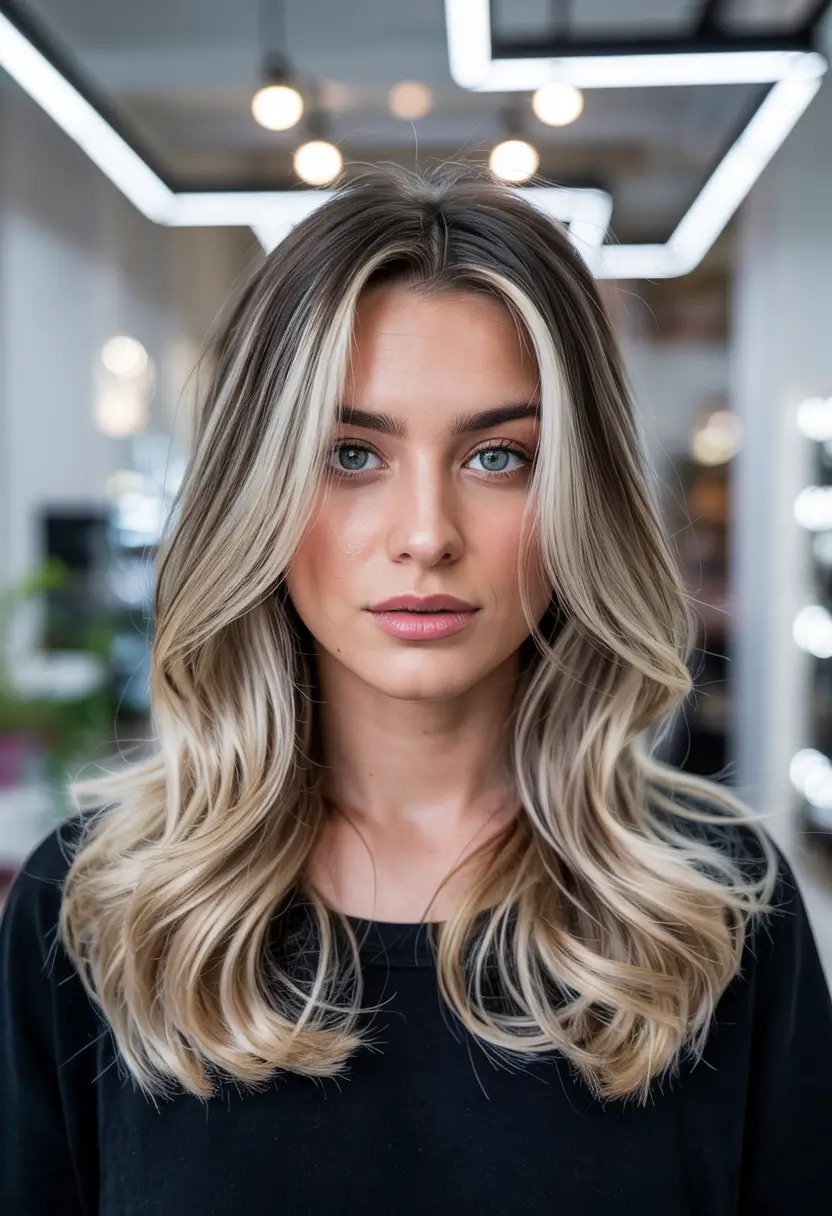 fall haircuts ideas 2025 Face-Framing Blonde Layers With Soft Waves