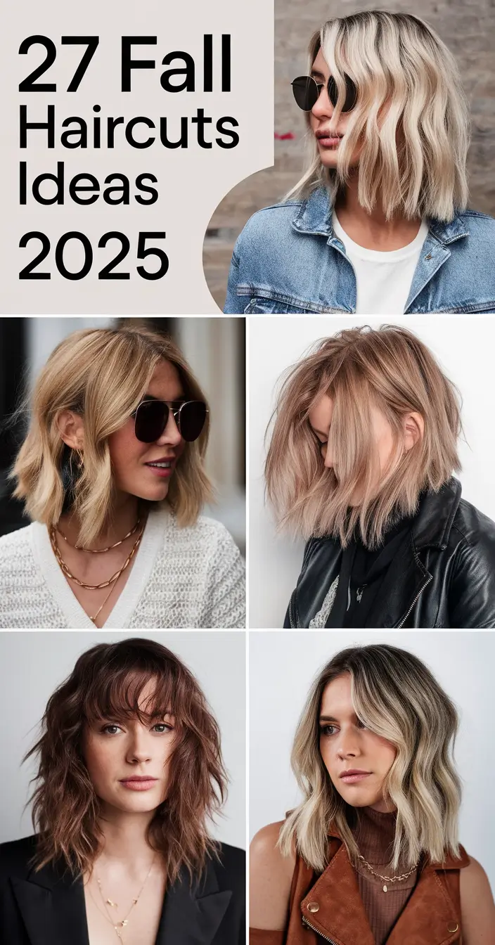 Fall Haircuts Ideas 2025: Stylish Cuts & Trends for Every Length This Autumn