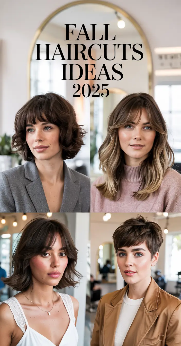 Fall Haircuts Ideas 2025: Stylish Cuts & Trends for Every Length This Autumn