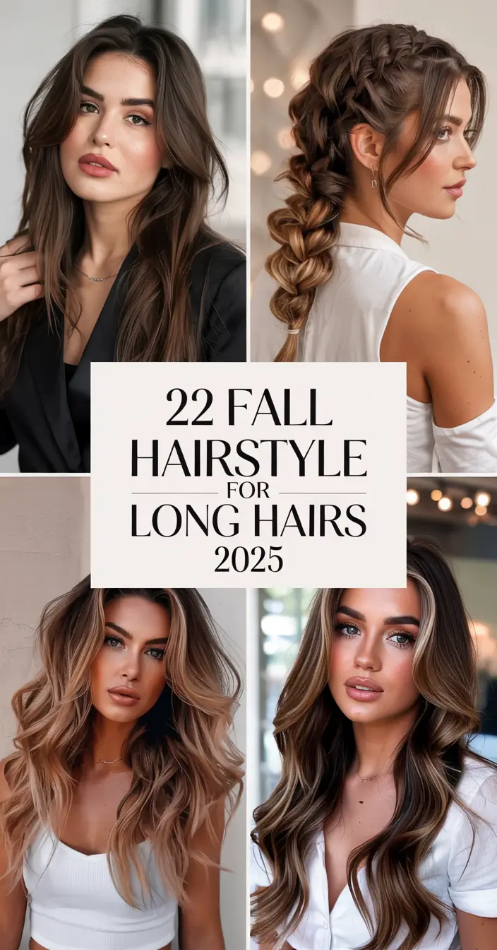 Fall hairstyle for long hairs 2025: Easy & Cute Ideas to Try This Season
