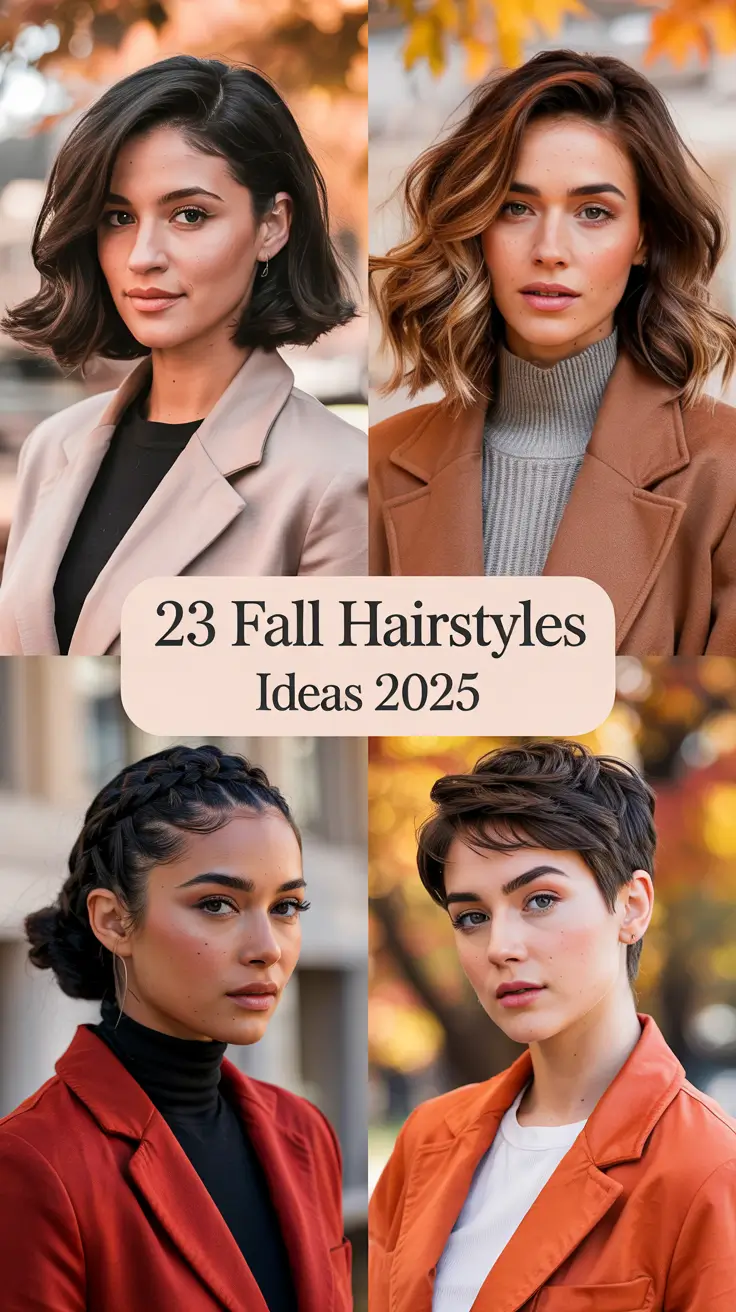 Fall Hairstyles Ideas 2025: Cozy, Chic & Quick Inspo for Every Hair Length