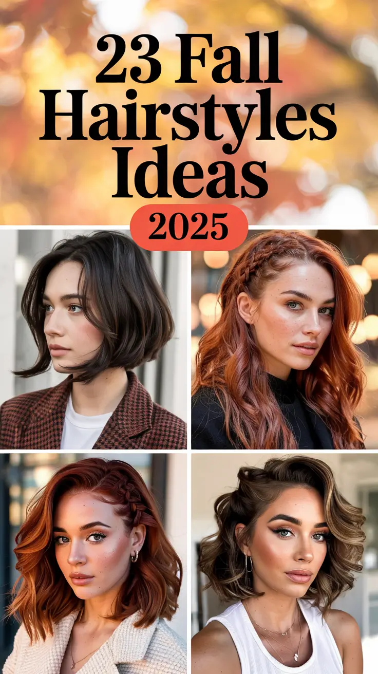 Fall Hairstyles Ideas 2025: Cozy, Chic & Quick Inspo for Every Hair Length