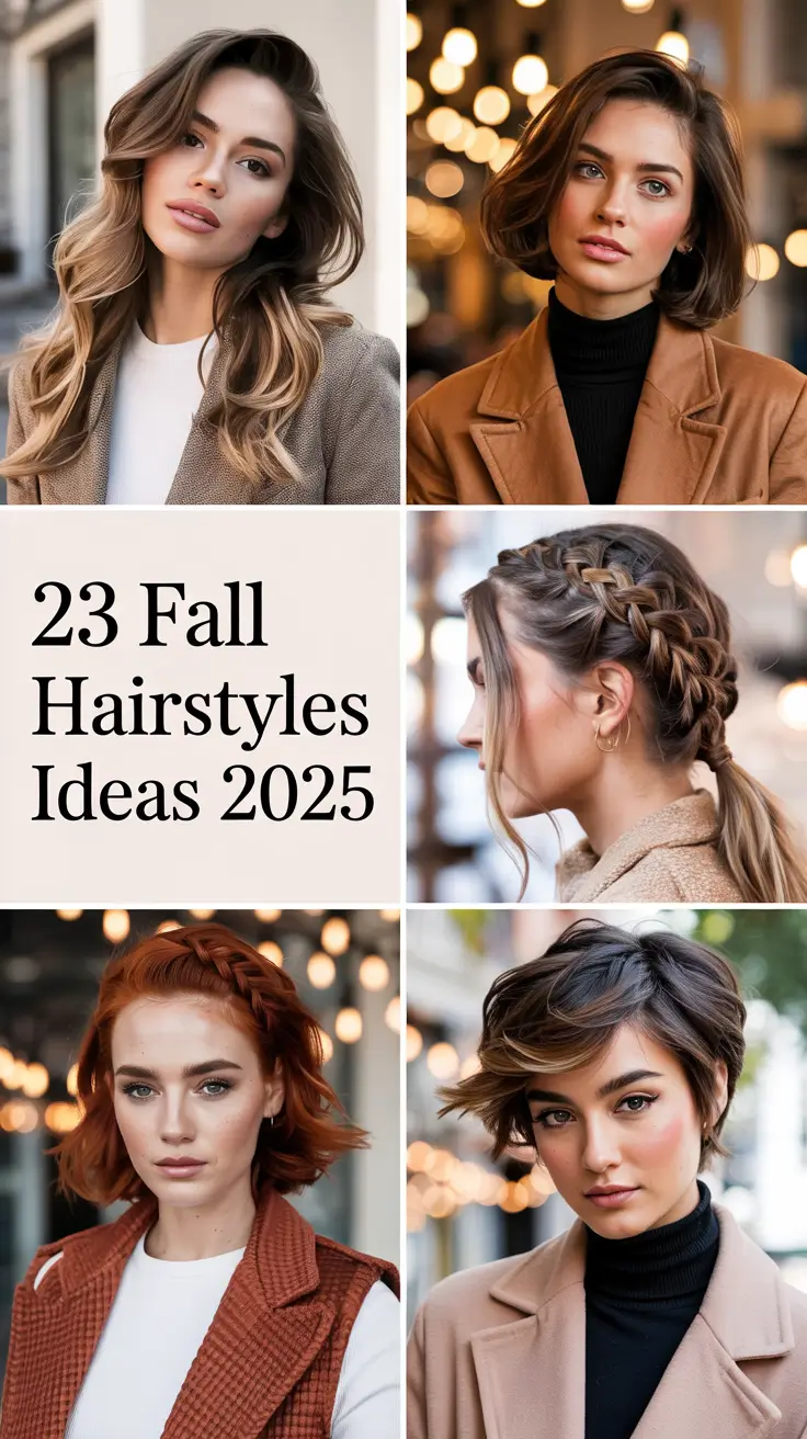 Fall Hairstyles Ideas 2025: Cozy, Chic & Quick Inspo for Every Hair Length