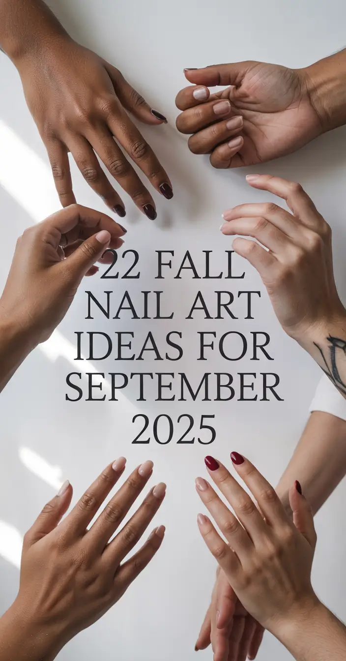 Fall Nail Art Ideas for September 2025 – Trendy & Cute Designs to Try