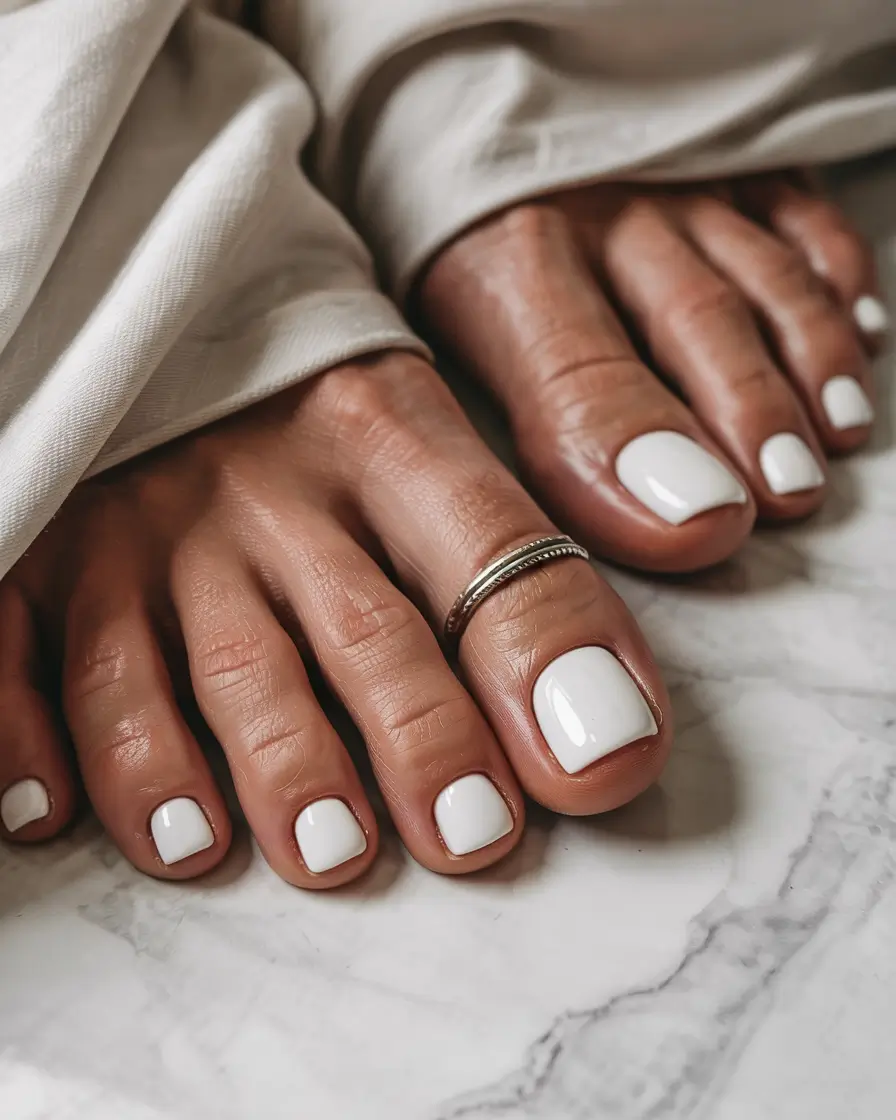september toe nails color Classic Bordeaux Sophistication