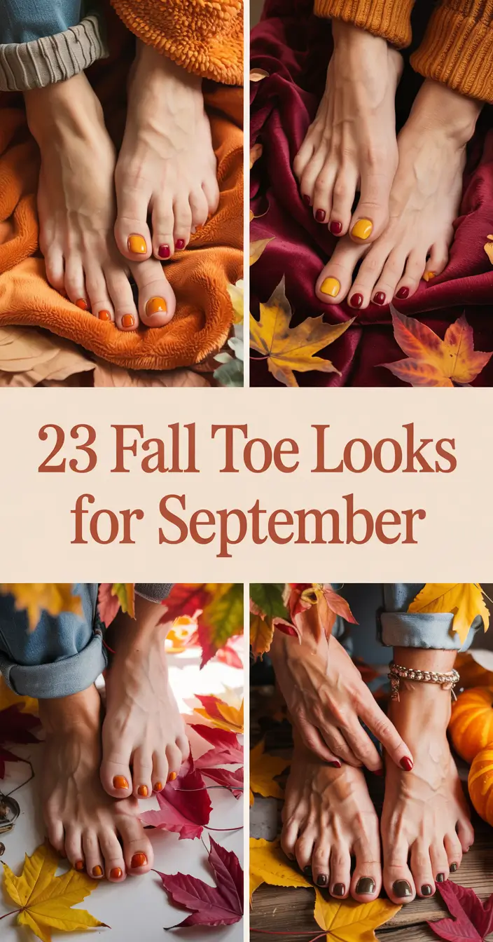 Fall Toe Nail Looks for September 2025 — Chic Colors & Trendy Designs