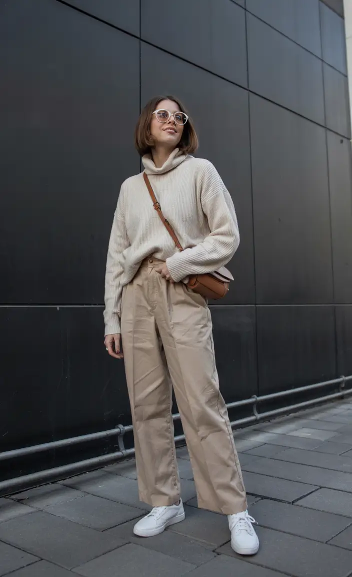 fall outfits ideas relaxed-utility-in-cream-on-cream