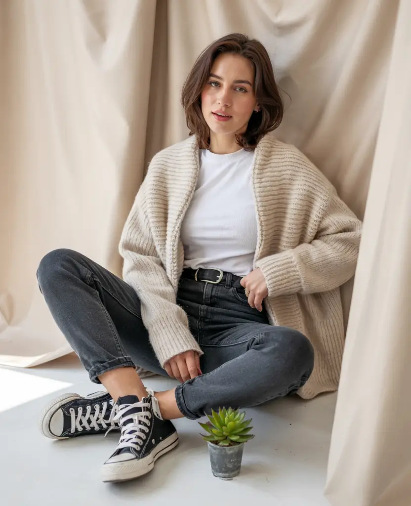 fall outfits ideas off-duty-but-never-off-trend