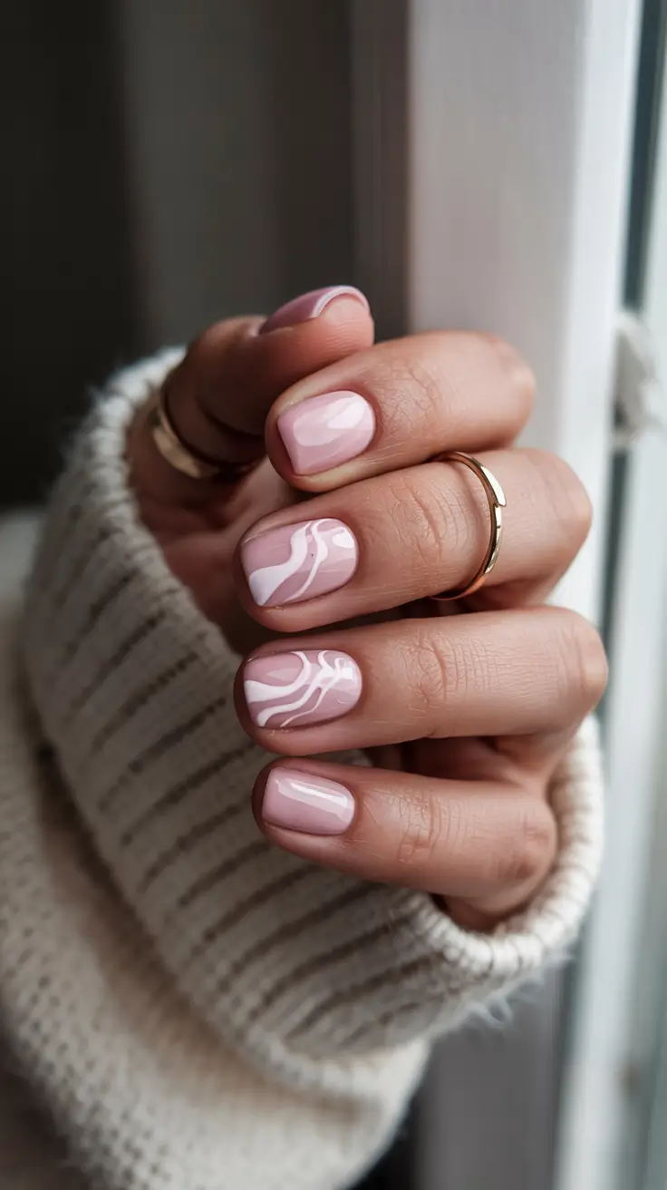 september-nails-color-fall-Soft-Pink-Waves