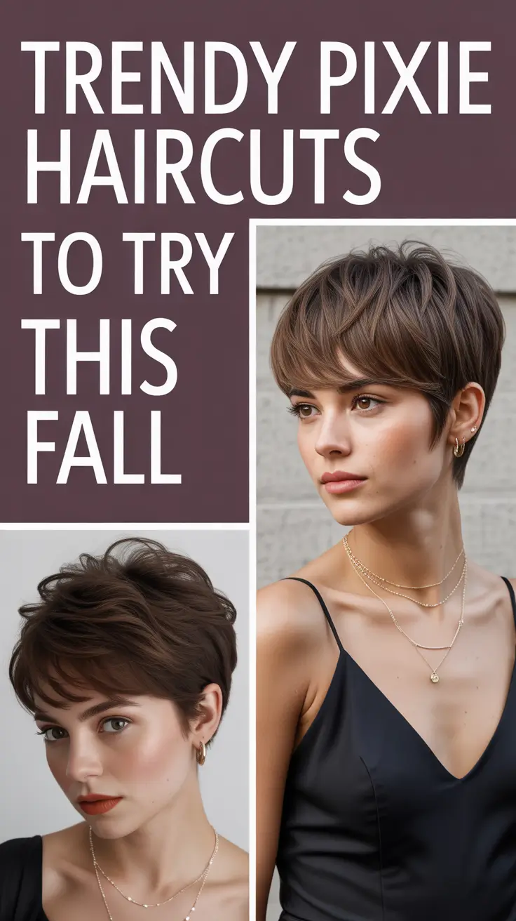 Trendy Pixie Haircuts to Try This Fall 2025: Fresh Cuts, Colors & Styling Inspiration